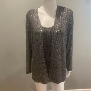 Women’s vintage blouse and bedazzled top